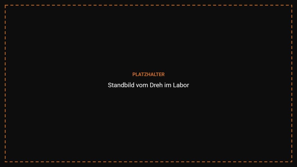 Platzhaltergrafik für ein Standbild vom Dreh im Labor. Ein echtes Standbild folgt.